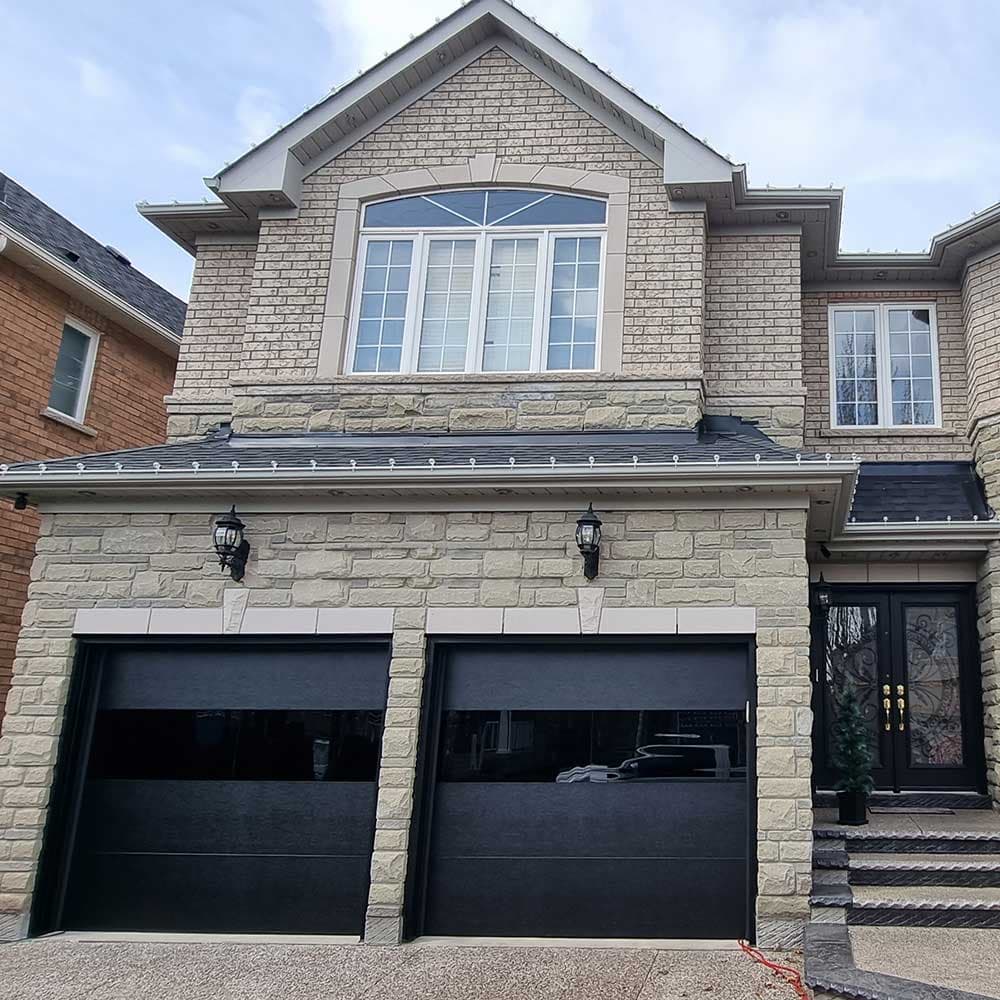 Frameless Glass Garage Door 1